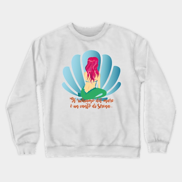 Mermaid Crewneck Sweatshirt by MiniMao design